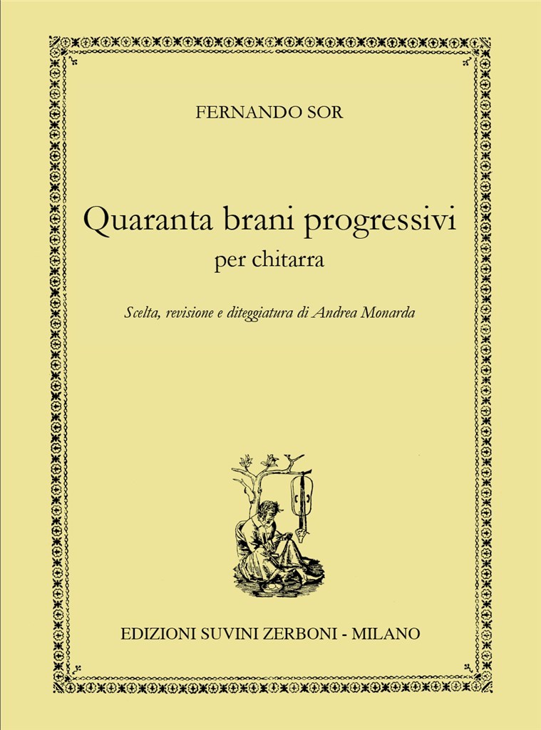 Quaranta brani progressivi per chitarra